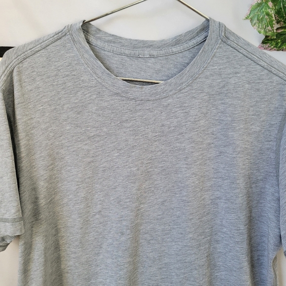 Lululemon 5 Year Basic Tee Heathered Medium Grey S - Picture 6 of 9